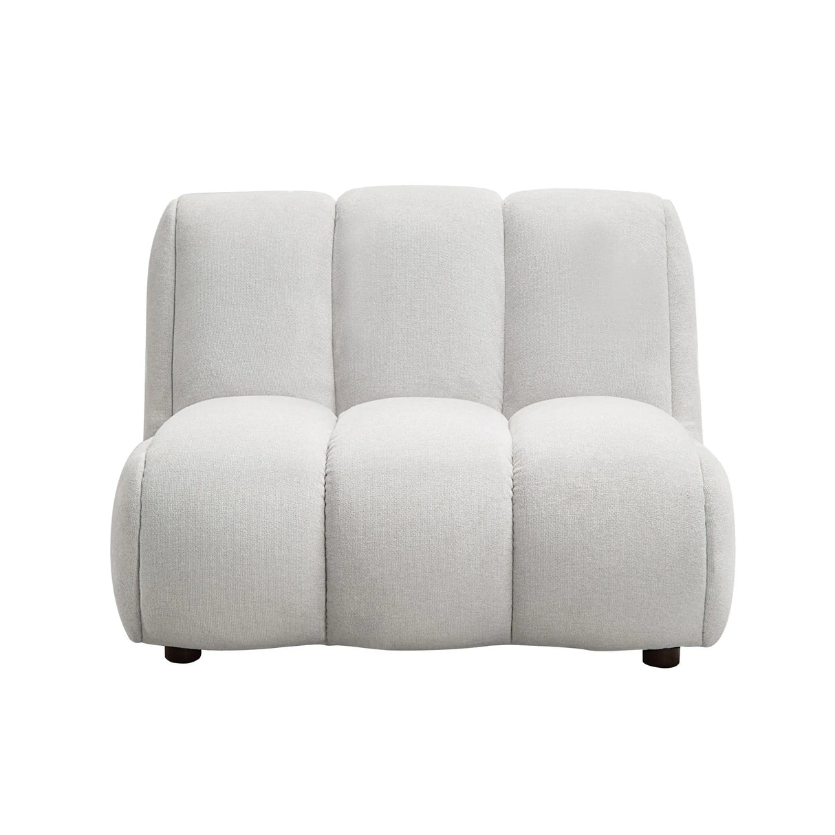 Manilla - Sectional Sofa With Chair - Ivory White - Furniture Home Direct