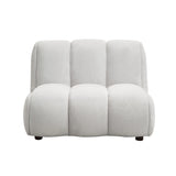 Manilla - Sectional Sofa With Chair - Ivory White - Furniture Home Direct