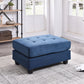 Chic Contemporary Ottoman - Furniture Home Direct