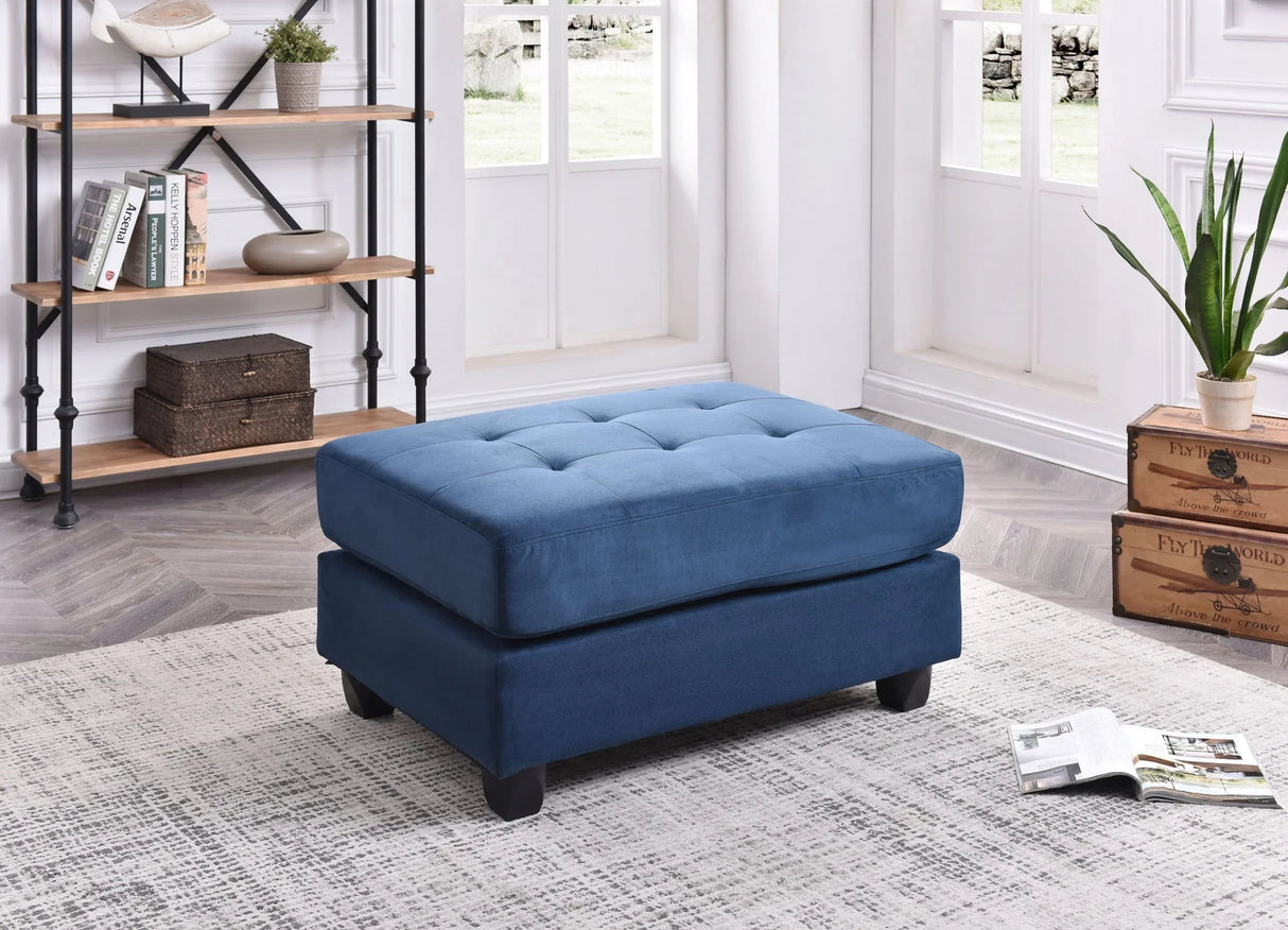 Chic Contemporary Ottoman - Furniture Home Direct