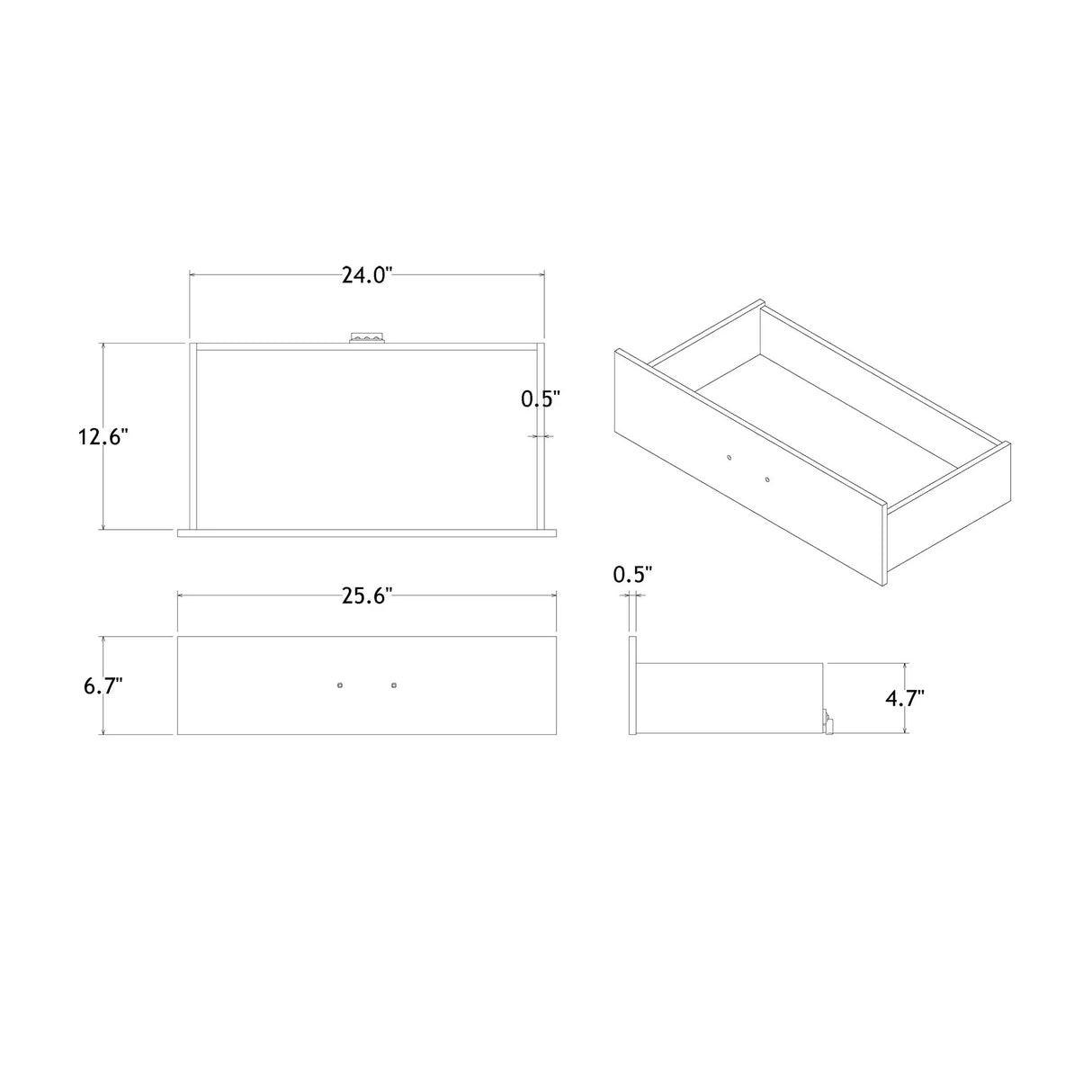 Charlston - Chest With LED - Furniture Home Direct