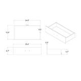 Charlston - Chest With LED - Furniture Home Direct
