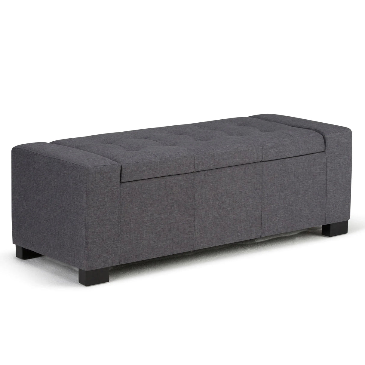 Laredo - Contemporary Large Storage Ottoman - Furniture Home Direct