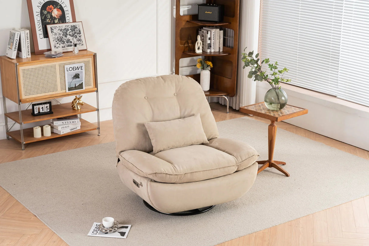 Power Recliner Swivel Glider USB Charger With Bluetooth Music Player, Sleep, Working, Game And Leisure - Furniture Home Direct