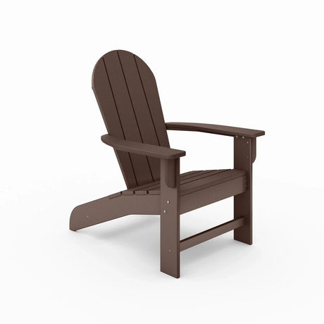 Adirondack Chair Premium HDPE Poly Lumber For Pool, Patio, And Garden Elegance - Furniture Home Direct