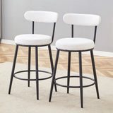 Fashionable Ergonomic High Legged Bar Chairs (Set of 2) - Furniture Home Direct