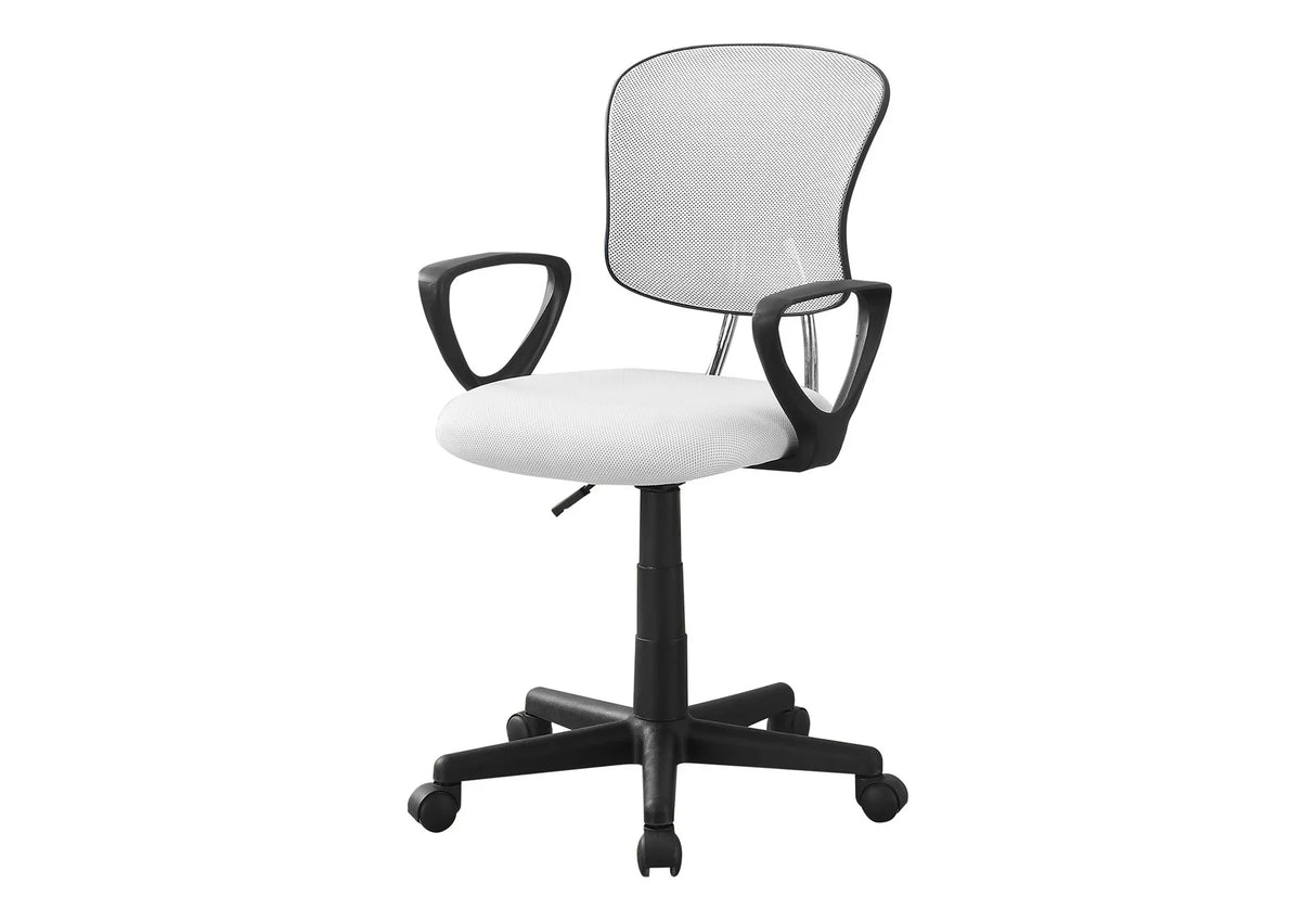 Office Chair, Adjustable Height, Swivel Ergonomic, Armrests, Contemporary - Furniture Home Direct