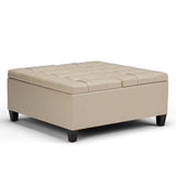 Harrison - Upholstered Coffee Table Storage Ottoman - Furniture Home Direct