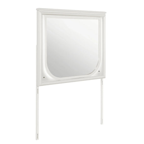 Uriuni - Large Scale Mirror With LED Light - Off White - Furniture Home Direct