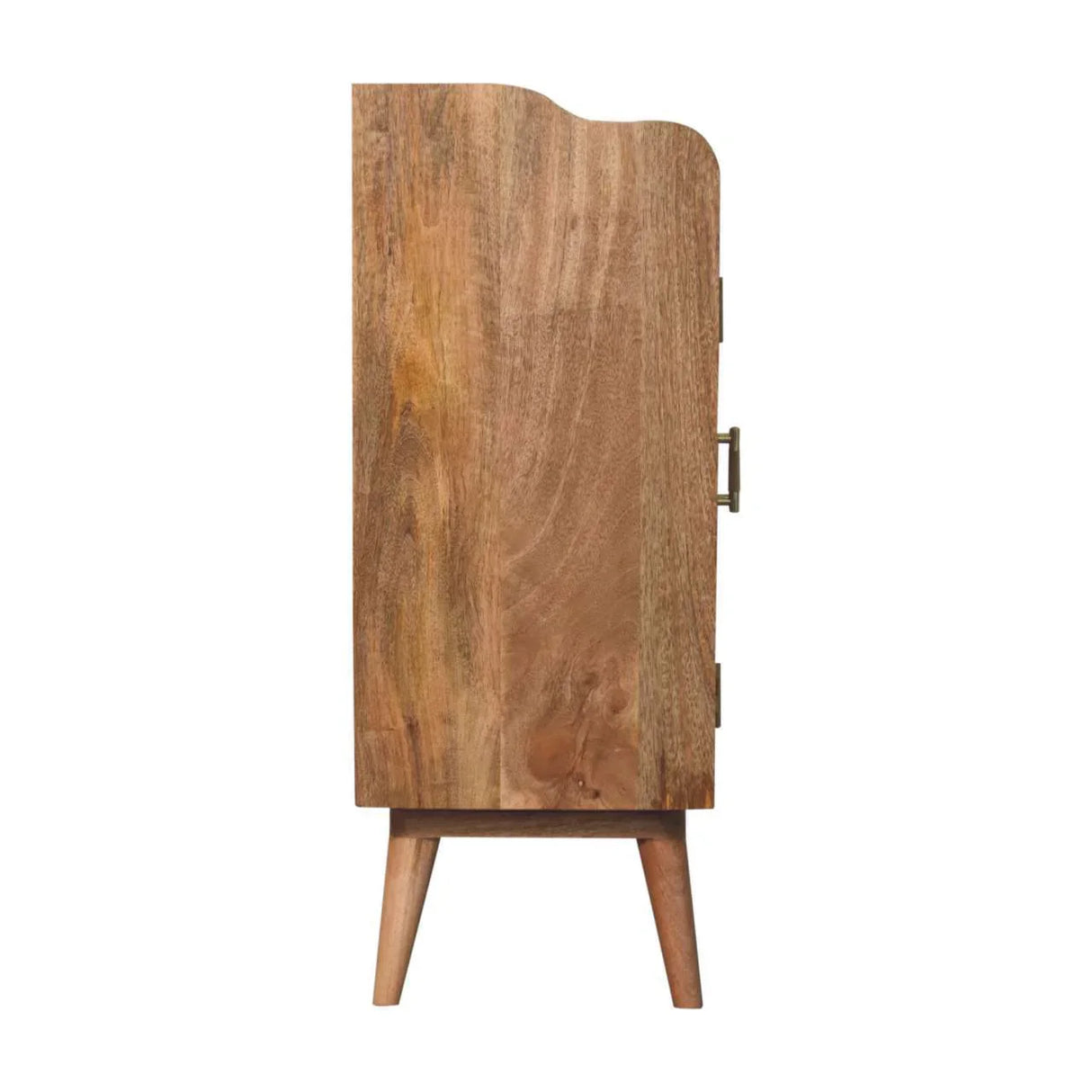 Larissa - T Bar Raised Cabinet - Brown - Furniture Home Direct