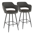 Margarite - Contemporary Counter Stool (Set of 2) - Furniture Home Direct