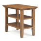 Acadian - Narrow Side Table, Handcrafted - Furniture Home Direct
