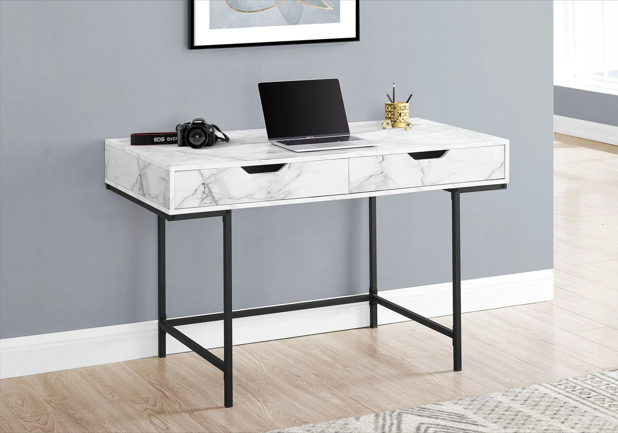 Computer Desk For Home Office, Laptop, Storage Drawers, Contemporary & Modern - Furniture Home Direct
