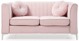 Delray - Micro Suede Loveseat - Furniture Home Direct