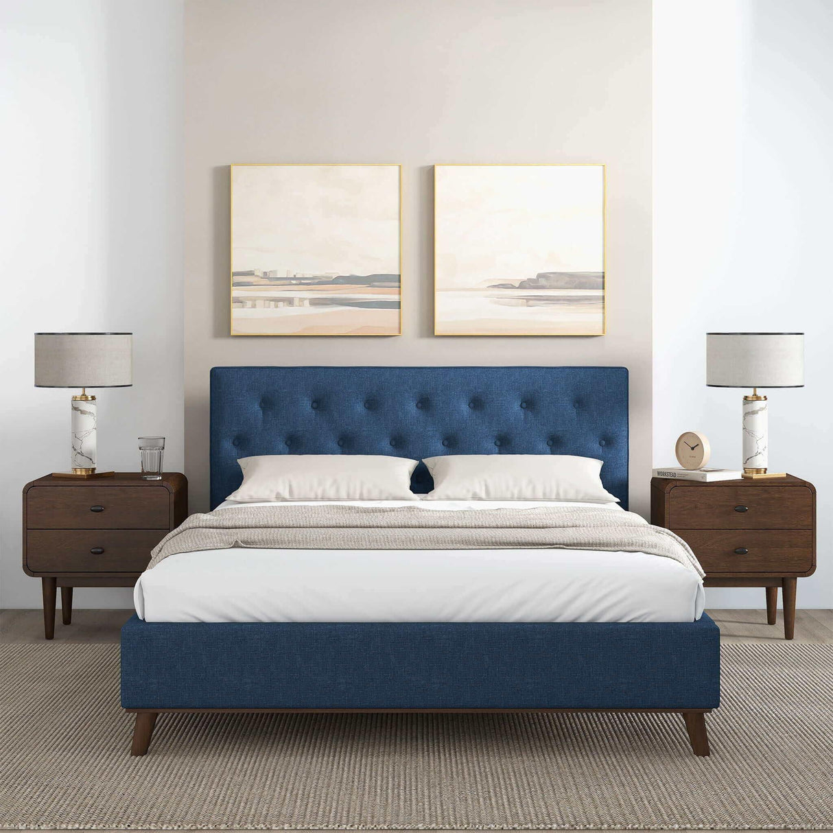 Graceville - Elegant Design Platform Bed - Furniture Home Direct