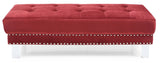 Elegant Contemporary Ottoman - Furniture Home Direct