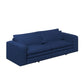 Sleeper Pull Out Sofa Bed, 3 In 1 Convertible Chaise Lounge - Furniture Home Direct