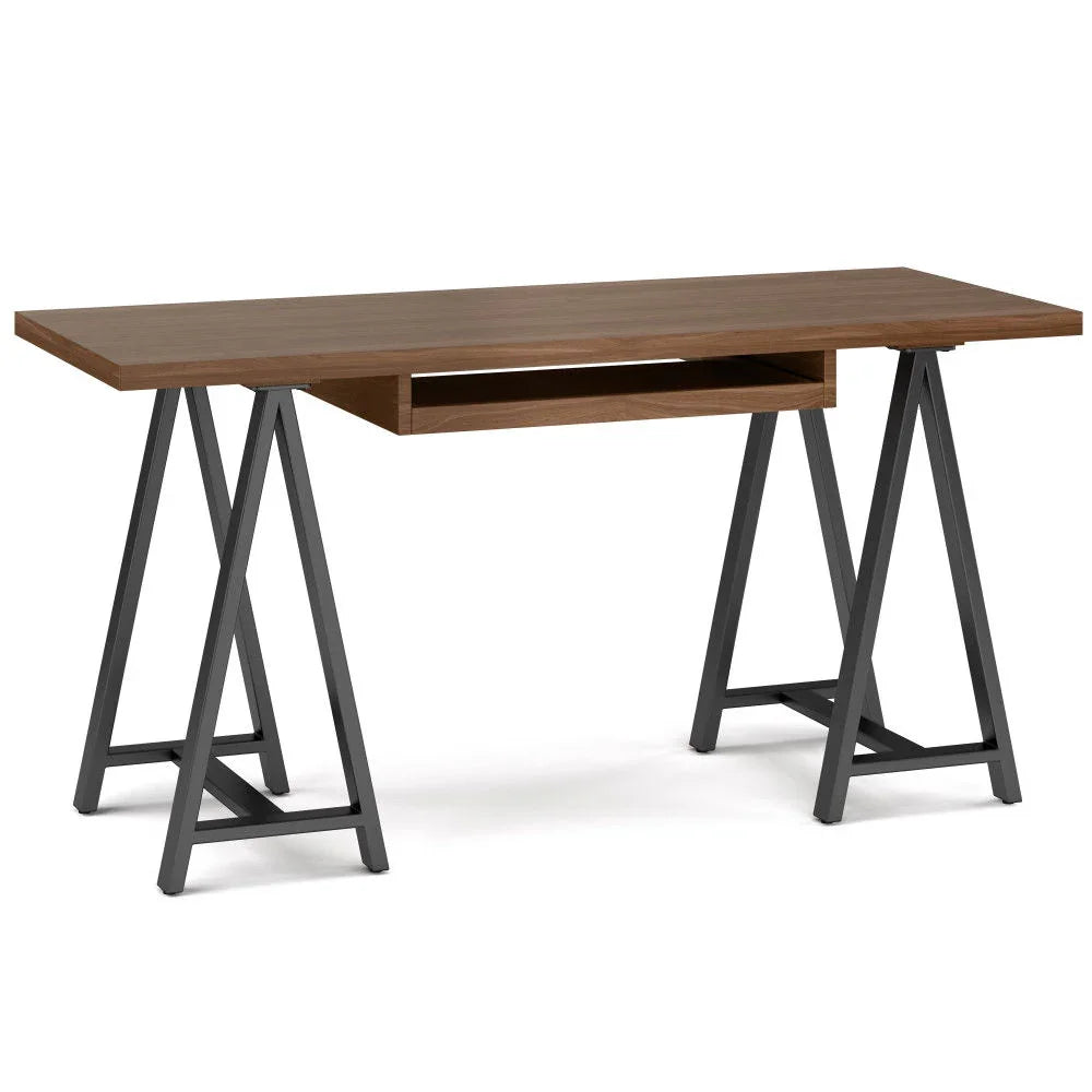 Sawhorse - Handcrafted Solid Desk - Furniture Home Direct
