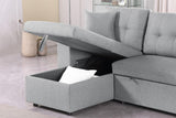 Daniel - Upholstered Reversible Sectional With Pull Out Loveseat - Furniture Home Direct