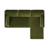 Knox - Modern Farmhouse Reversible Chaise Sectional Sofa - Furniture Home Direct