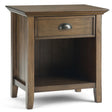 Acadian - Bedside Table, Handcrafted - Furniture Home Direct