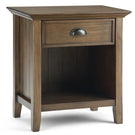 Acadian - Bedside Table, Handcrafted - Furniture Home Direct
