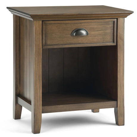 Acadian - Bedside Table, Handcrafted - Furniture Home Direct