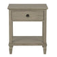 Victoria - Bedside Table With Drawer And Shelf - Furniture Home Direct