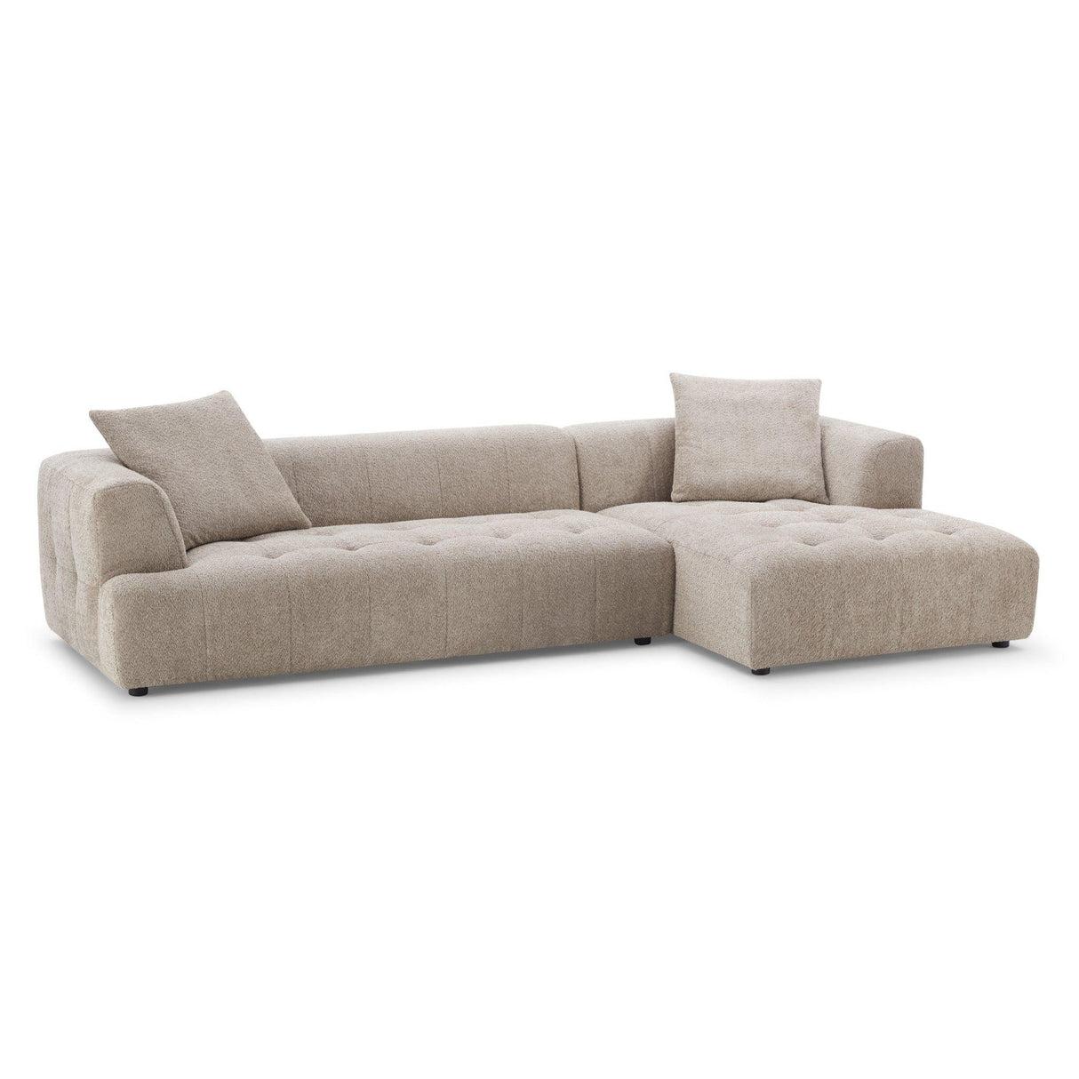 Kaynes - Elegant Upholstery Corner Sofa - Furniture Home Direct