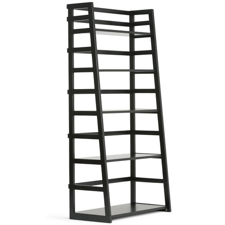 Acadian - Handcrafted Ladder Shelf Bookcase - Furniture Home Direct