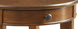 Alysa - Walnut Accent Table - Walnut - Furniture Home Direct