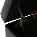 Hamilton - Upholstered Storage Ottoman - Furniture Home Direct