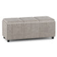 Avalon - Upholstered Storage Ottoman - Furniture Home Direct