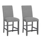 Zeph - Upholstered Barstools (Set of 2) - Furniture Home Direct