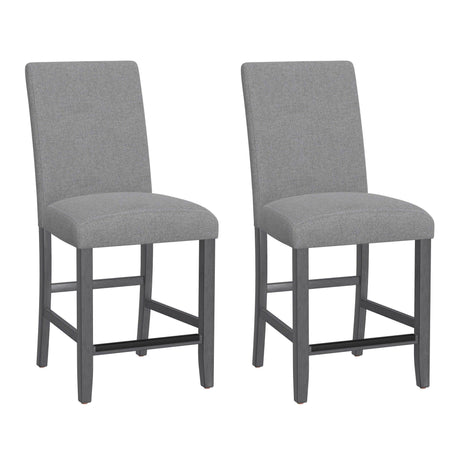 Zeph - Upholstered Barstools (Set of 2) - Furniture Home Direct