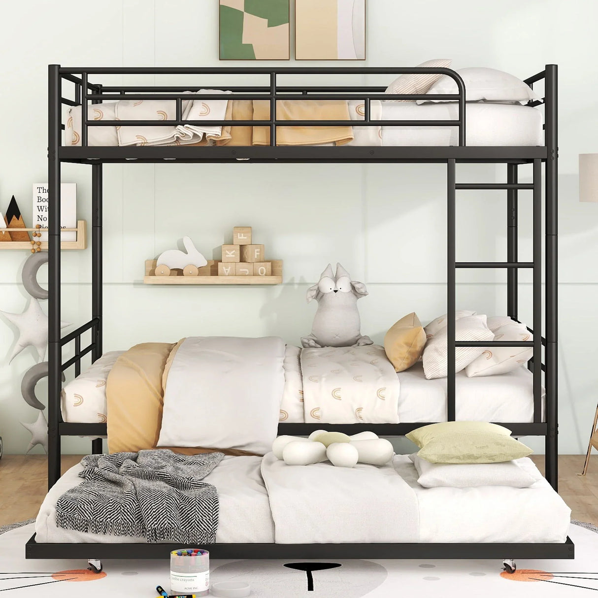 Steel Construction Bunk Bed - Furniture Home Direct