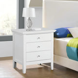 Hammond - 3 Drawer Nightstand - Furniture Home Direct