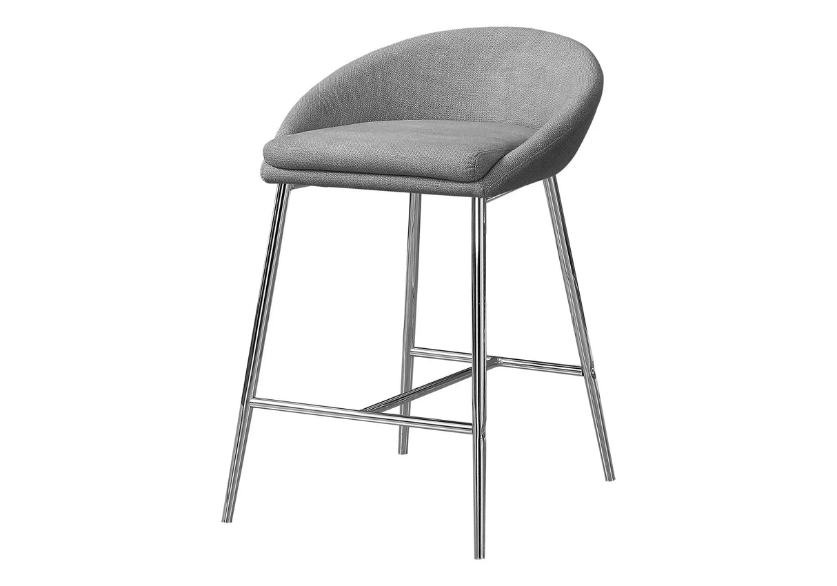 Swivel Stool Bar Height, Contemporary & Modern (Set of 2) - Furniture Home Direct
