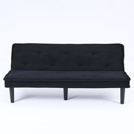 Versatile Corduroy Sofa Bed With Solid Wood Frame - Furniture Home Direct
