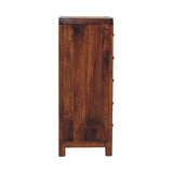 Aspen - Tallboy - Chestnut - Furniture Home Direct