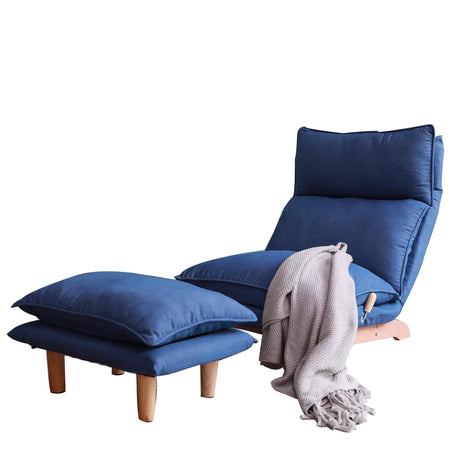 Single Lazy Sofa Chair Leisure Foldable Reclining Chair - Furniture Home Direct