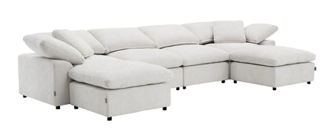 Naveen - Modular Sectional With Ottoman - Furniture Home Direct