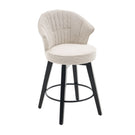 Wing Back Swivel Bar Stools (Set of 2) - Furniture Home Direct