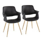 Vintage Flair - Glam / Art Deco, Chair (Set of 2) - Furniture Home Direct