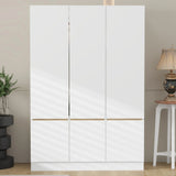 6 Doors Wardrobe Storage For Bedroom - Furniture Home Direct