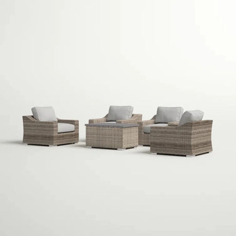 Stylish Sofa Seating Group With Cushions Perfect For Outdoor Gatherings - Furniture Home Direct