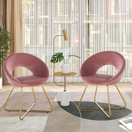 Modern Accent Velvet Lounge Chair - Furniture Home Direct