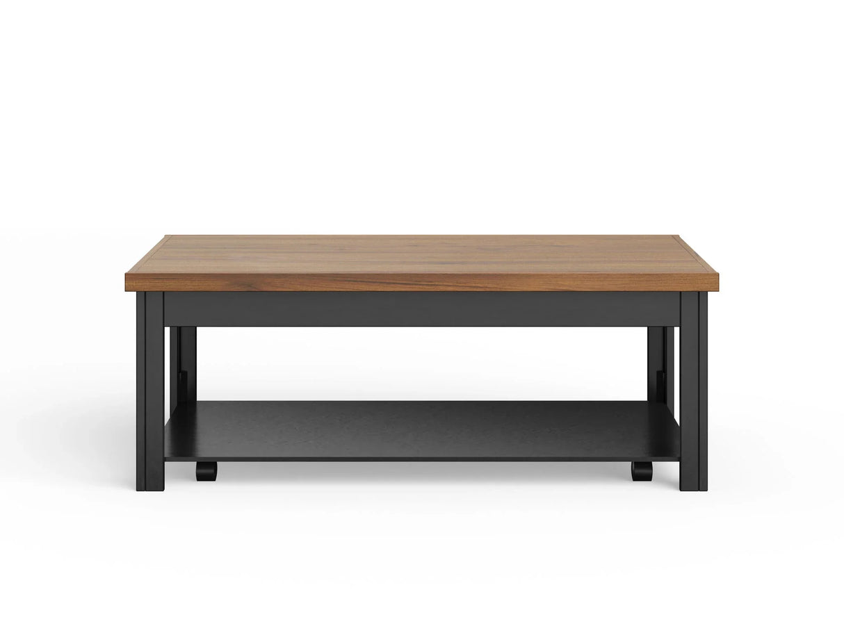 Essex - Coffee Table - Black, Whiskey - Furniture Home Direct