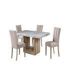 Sheena - 5 Pieces Dining Table Set With Chairs - Furniture Home Direct