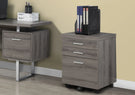 File Cabinet, Rolling Mobile, Storage Drawers, Printer Stand, Office, Contemporary & Modern - Furniture Home Direct